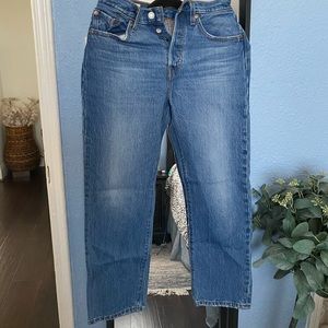 Levi’s 501 jeans not sure if they are boyfriend or mom jeans
